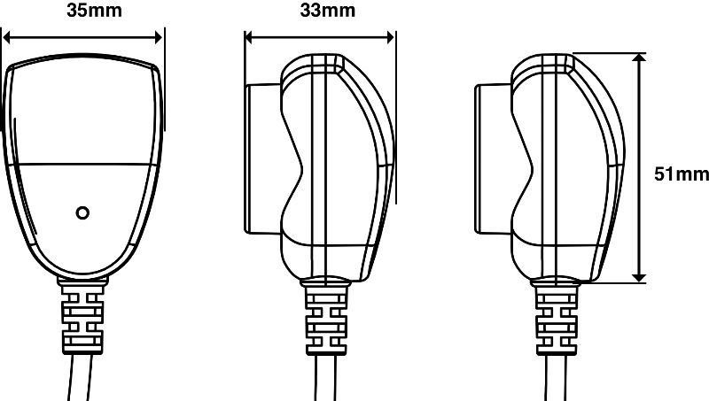 TP-USB-ANSI Dimension